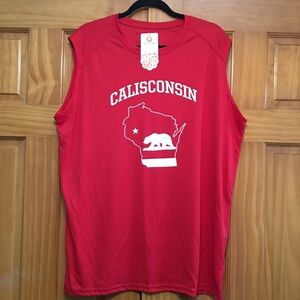 Calisconsin NWT Badger Sport Shirt XL